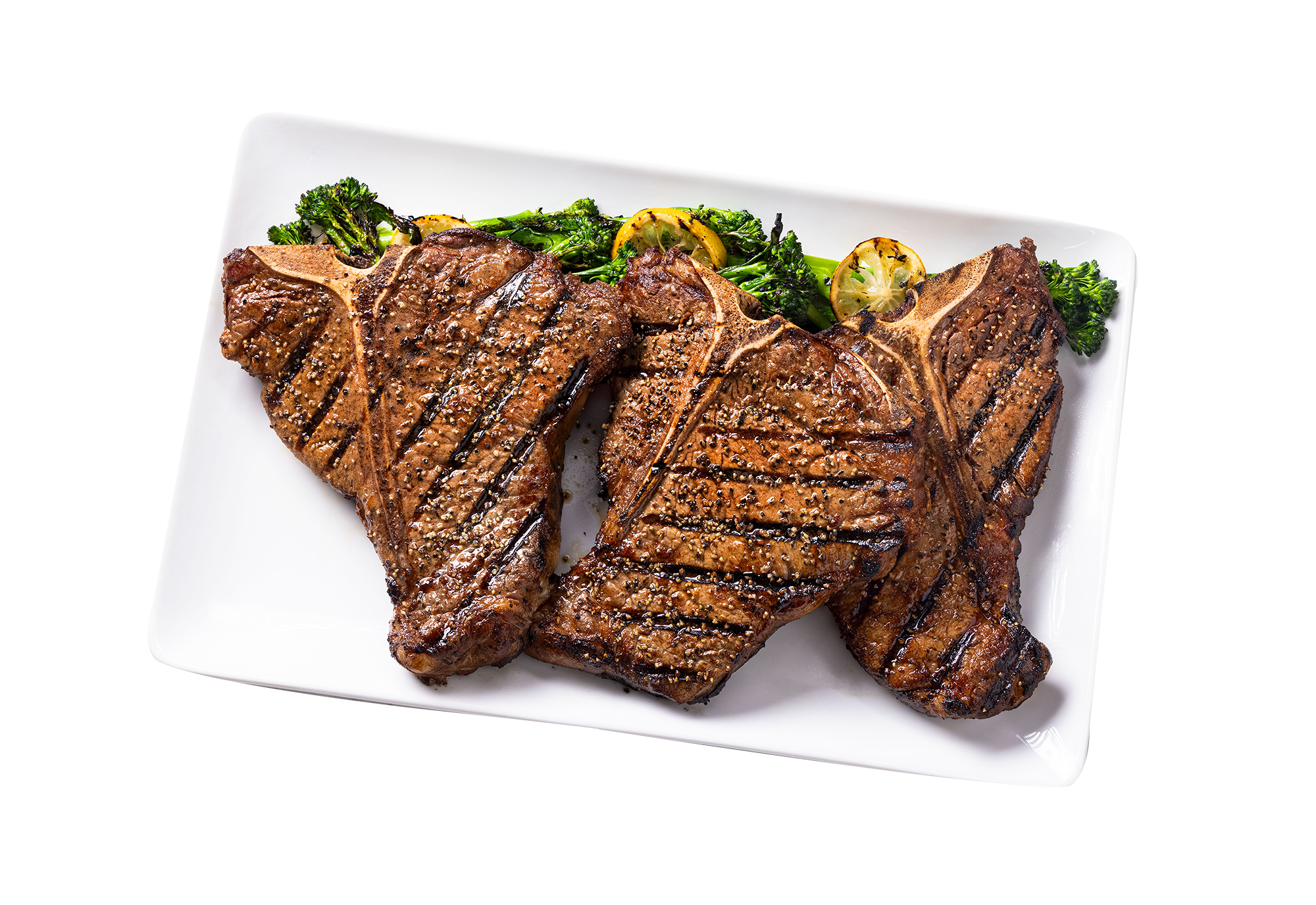 Certified Angus Beef Porterhouse and T-Bone Steaks